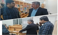 بازدید سرزده معاون محترم تحقیقات و فناوری از کتابخانه‌ها 